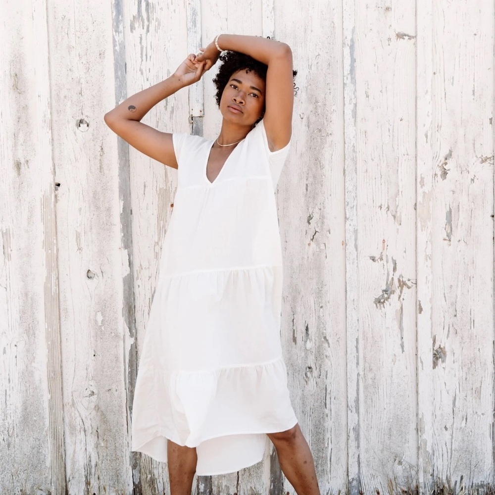 longway neve & hawk short sleeve savannah dress